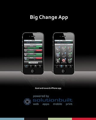 Big Change iPhone App | SolutionBuilt